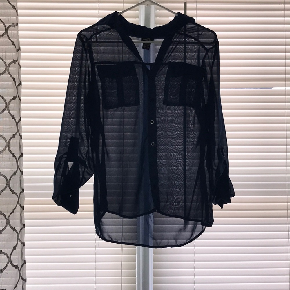 Sheer Button Up Bundle - image 2
